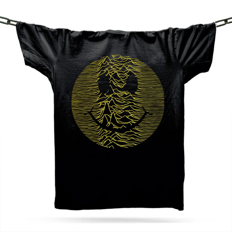 Acid Pulsar Acid Smiley T-Shirt / Black / Organic Cotton