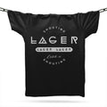 Lager Lager Lager T-Shirt / Black / Organic Cotton