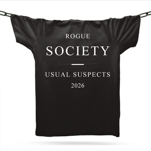 Rogue Society Substance T-Shirt / Black / Organic Cotton