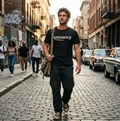 Rogue Society Main Logo T-Shirt / Black / Organic Cotton