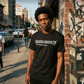 Rogue Society Main Logo T-Shirt / Black / Organic Cotton