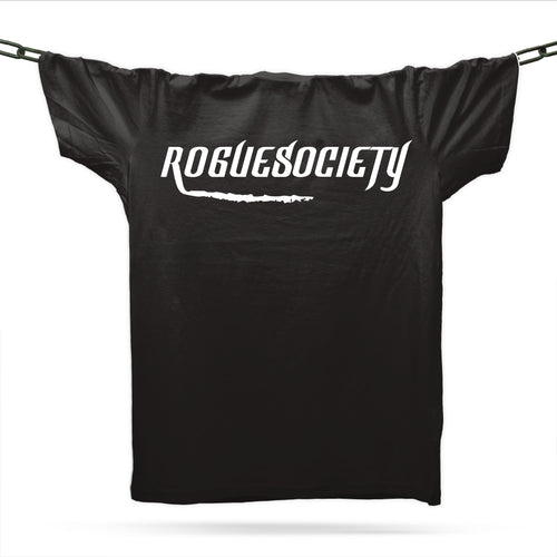 Rogue Society Main Logo T-Shirt / Black / Organic Cotton