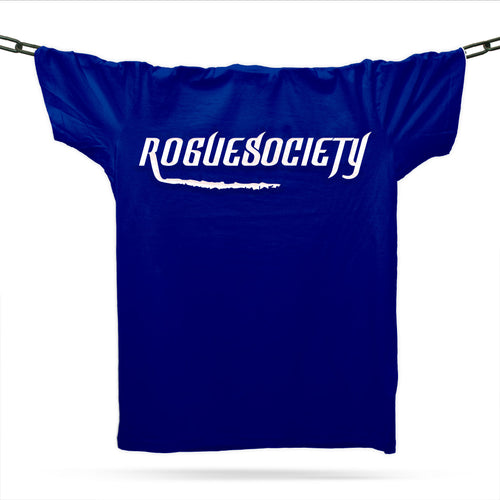 Rogue Society Main Logo T-Shirt / Royal / Organic Cotton